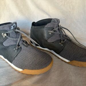 Forsake Black and Gray Contour Sneakers